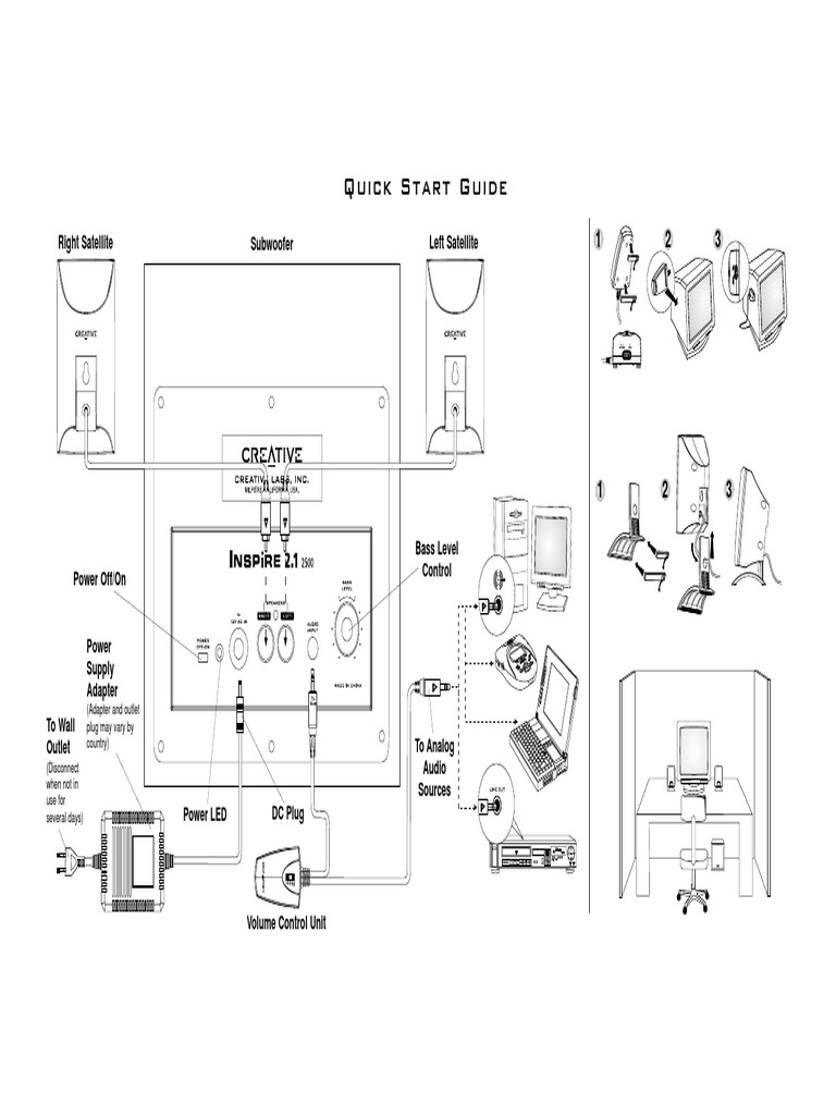 creative inspire 2500