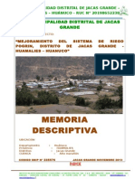 Memoria Descriptiva Proyecto Pogrin - Nov - 2013