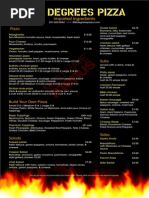 Customizable Pizza Order Guide | PDF | Pizza | Sausage