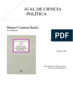 Anexo 26. Manual de Ciencia Pol Tica. Caminal 1996