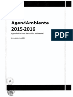 Agenda Nacional Accion Ambiental 2015-2016