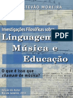 José Estevão Moreira - Investigações Filosóficas Sobre Linguagem, Música e Educação - eBook Blog