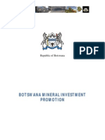 Botswana Mineral Investment Promotion