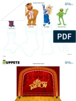 Muppet Theater Playset Printable 1011