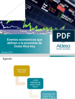 Eventos Económicos Que Definen A La Economía de Costa Rica Hoy