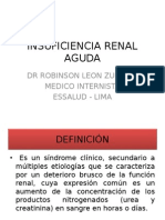 Fisiopatologia - Insuficiencia Renal Aguda