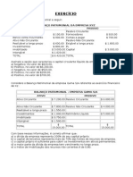 Exercício 1 - Análise Das Demonstrações Contábeis