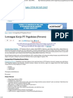 Lowongan Kerja PT Pegadaian (Persero) Terbaru Juli 2015 - Info CPNS 2015 & BUMN 2015 PDF