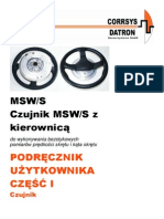 CDS-M MSW-II e Czujnik Kierownicy PL