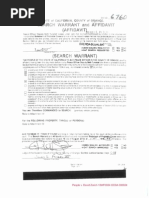 OCSD Seth Tunstall SW Affidavit