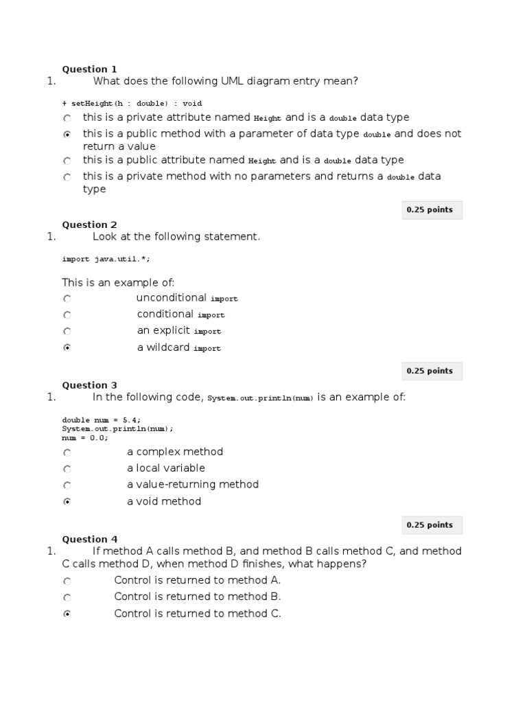What Does The Following Uml Diagram Entry Mean Setheighth ...
