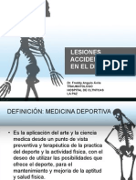 Lesiones en El Deporte