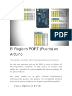 Registros PORT Arduino