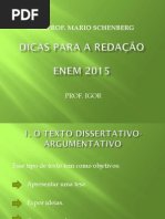 Redação Enem 2015