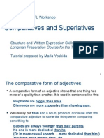 Skills 27-29 Comparative and Superlatives