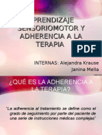 3 Aprendizaje Sensoriomotor y Adherencia a La Terapia Final