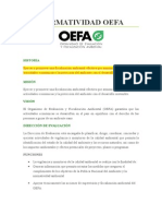 NORMATIVIDAD OEFA