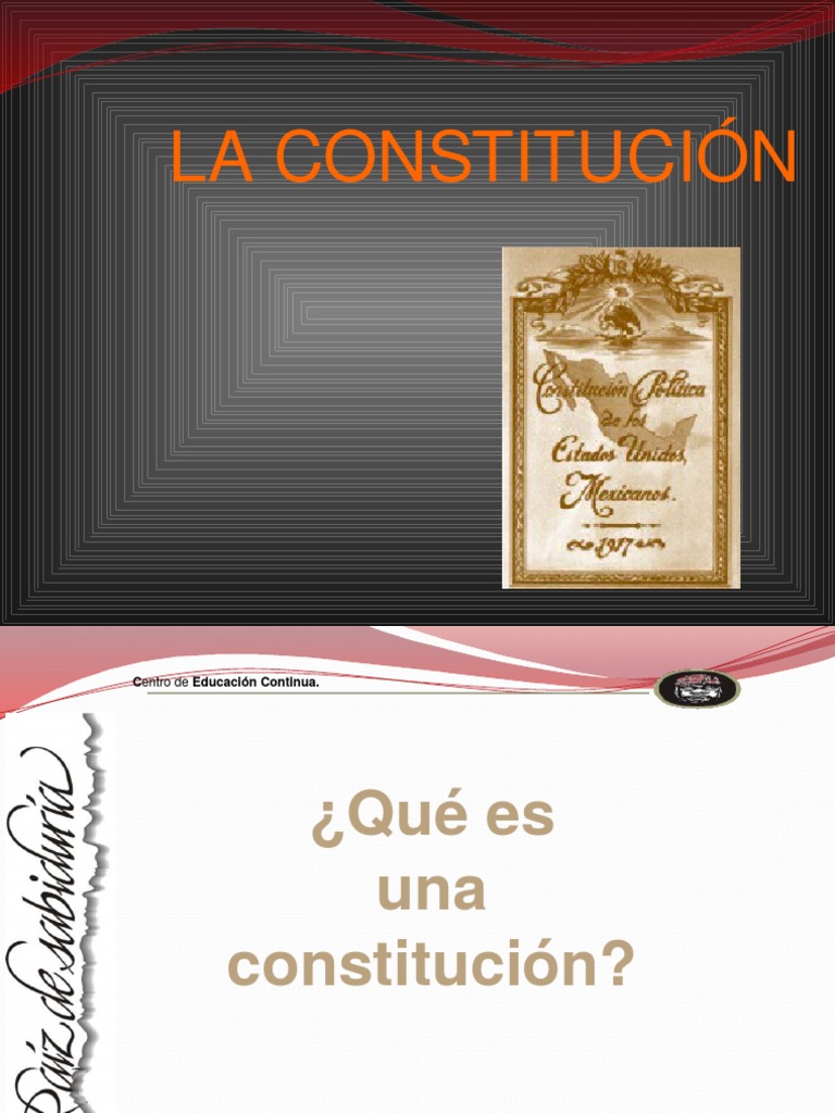 Clasificacion de Las Constituciones Constitución Federación