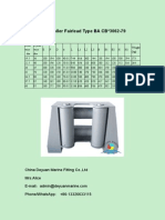 Four Roller Fairlead Type BA CB3062-79