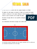 Fútbol sala: Reglas y objetivo del deporte en 40m x 20m