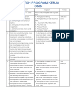 Contoh Program Kerja OSIS