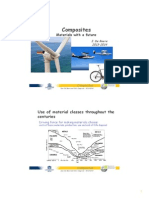 Composites: Use of Material Classes Throughout The Centuries