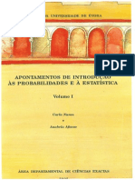 Apontamentos de Introdução As Probabilidades e A Estatistica