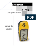 GPS Etrex Amarelo Portugues