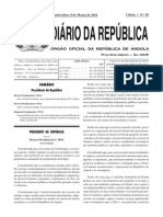 Decreto Presidencial 48/11