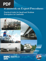 Handbook Export Prodcedure in Cambodia-Eng