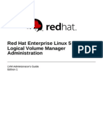 Red Hat Enterprise Linux-5-Logical Volume Manager Administration-En-US