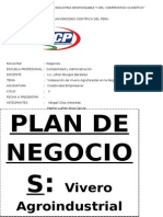 Plan de Negocios-Vivero Plantaciones