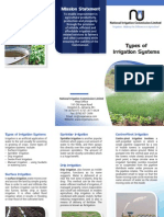 Types of Irrigation Systems