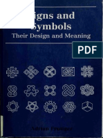 Signs and Symbols: Their Design and Meaning de Adrian Frutiger