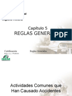 Cap. 010 - Inducción General en Seguridad e Higiene Minera - CAP.05.- REGLAS GENERALES - IsEM