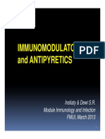 Lect-Mod-inf & immunol-immunomodulators+antipyretics-Insti-dewi-Mar13 PDF