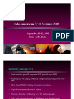 Indo-American Print Summit 2008, New Delhi, India