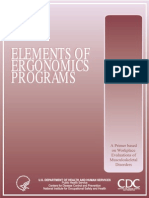 Elements of Ergonomic Programs