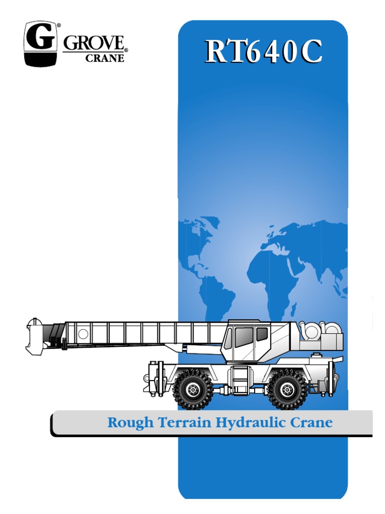 Grua Grove RT640C | PDF | Transmission (Mechanics) | Machines