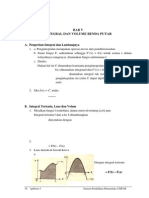 Bab 6 Integral Volume Benda Putar