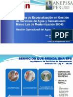 Gestión Operacional Del Agua