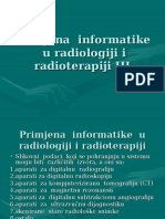 Primjena Informatike U Radiologiji I Radioterapiji III