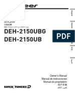 Operating Manual (Deh-2150ub) - Eng - Spa - Por