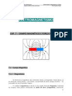 Cap. 7 - Campo Magnético e Força Magnética