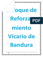 BANDURA y Su Enfoque de Reforzamiento Vicario