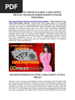 Download SitusAgenJudiPokerDominoCapsaSusunOnlineIndonesiabyGarinKosasihSN286683370 doc pdf