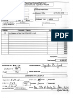 Parks Endowment Withdrawal Documents