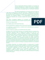 El Marco Conceptual para La Información Financiera Emitido El 1 de Enero de 2012
