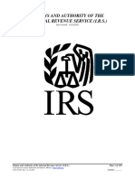 Origins and Authority of The Internal Revenue Service, Form #05.005