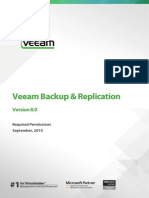 Veeam Backup 8 Permissions